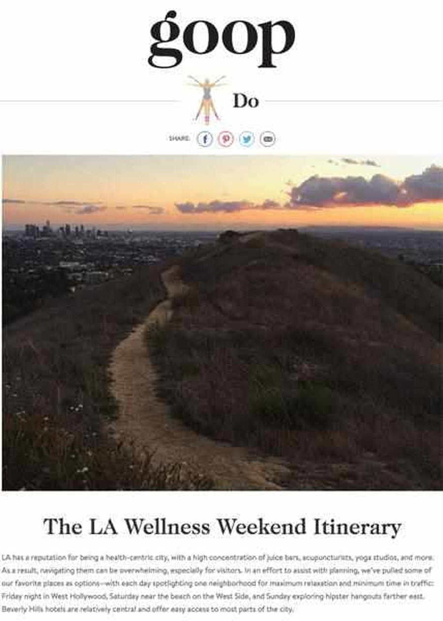 Goop LA Weekend