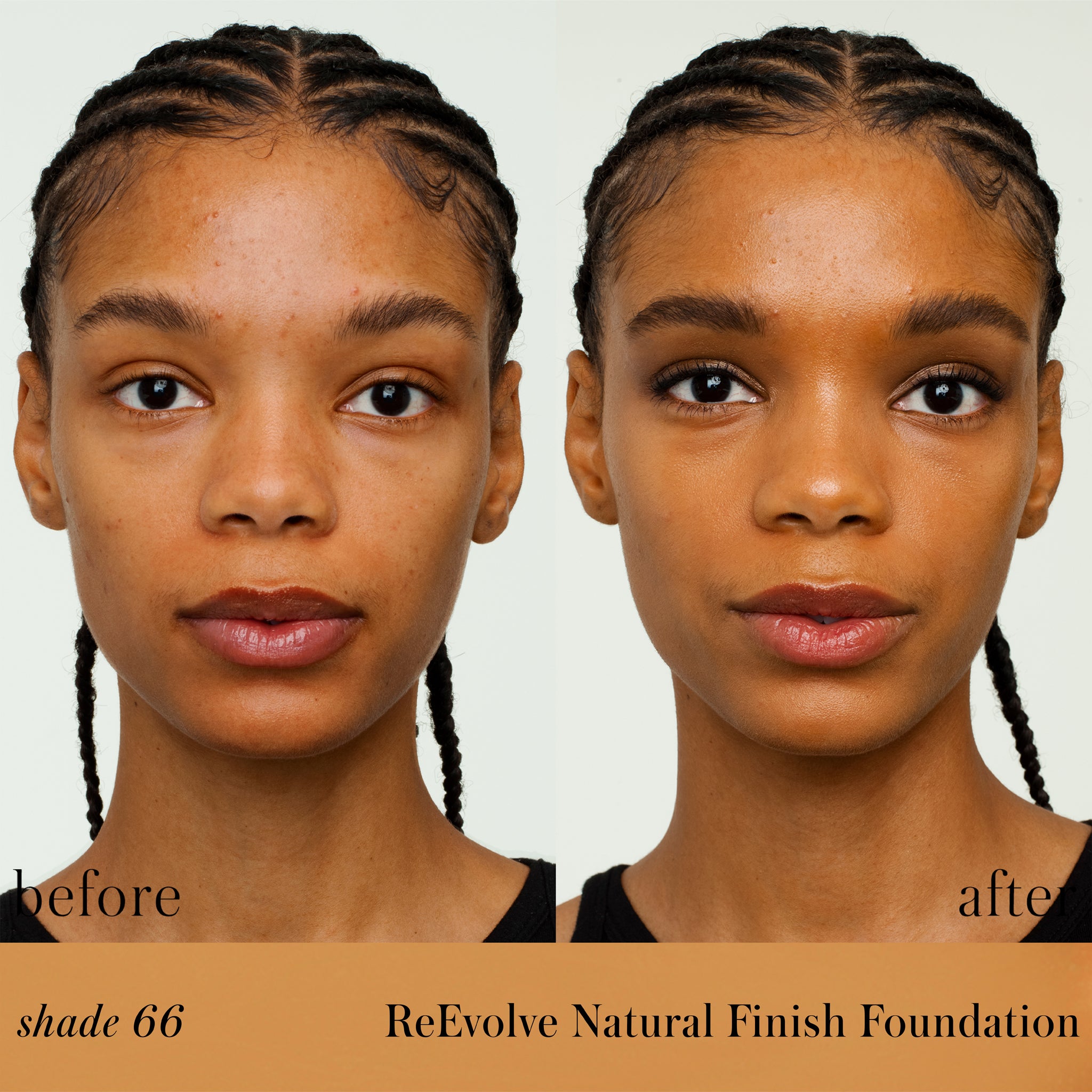 ReEvolve Natural Finish Foundation Refill - Makeup - RMS Beauty - LIQUID-FOUNDATION-B_A-RE66_816248022342 - The Detox Market | 66 - Golden Sienna