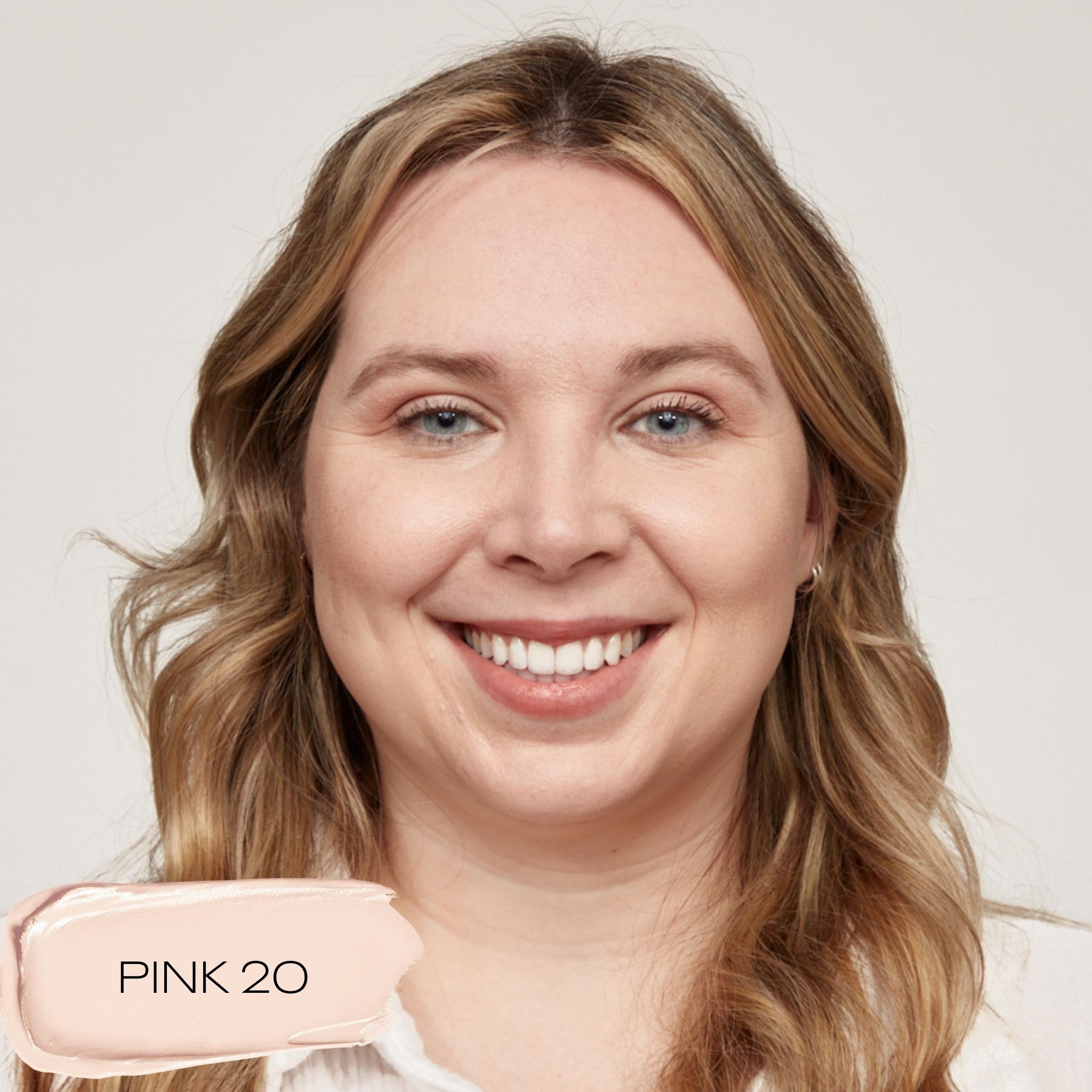 Blurring Ceramide Cream Foundation - Makeup - MOB Beauty - 04_PDP_MOBBEAUTY_BCCF_PINK20_LIFESTYLE - The Detox Market | PINK 20 fair to light with cool pink undertones