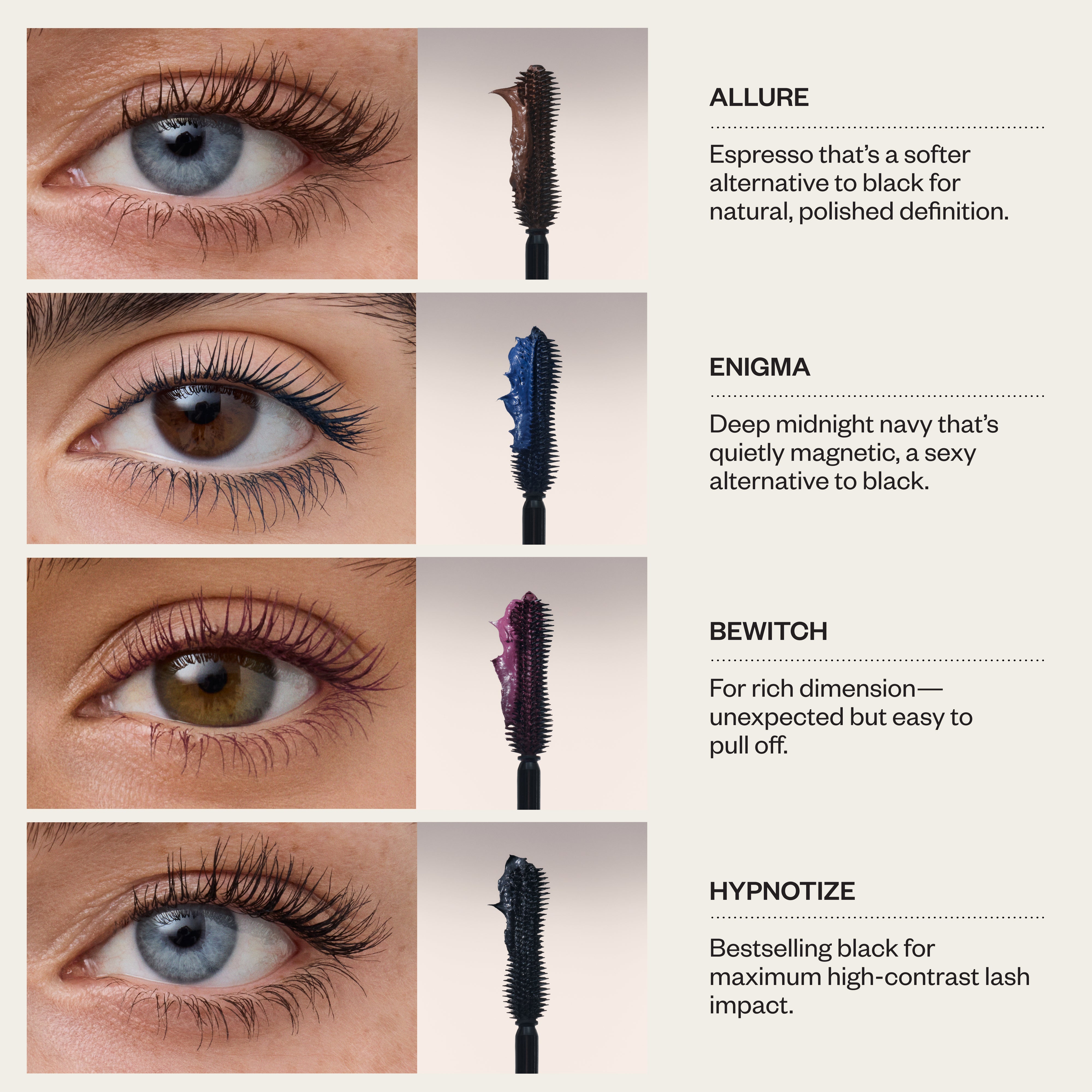 Kosas-Soulgazer Mascara Hypnotize-Makeup-08Kosas_FullSize_Soulgazer-Mascara_PDP_NA_ShadeLineup-The Detox Market | Always