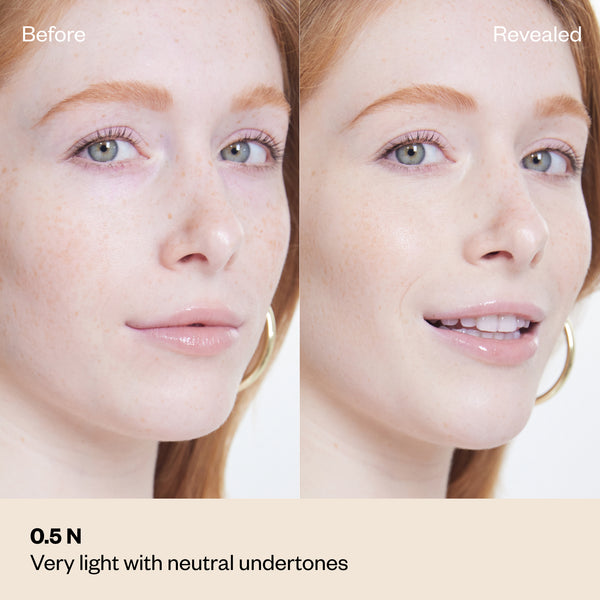 Kosas-Revealer Super Creamy + Brightening Concealer with Caffeine and Hyaluronic Acid-Makeup-1-BeforeandAfterCards_0.5-The Detox Market | 0.5 - Very Light with Neutral Undertones