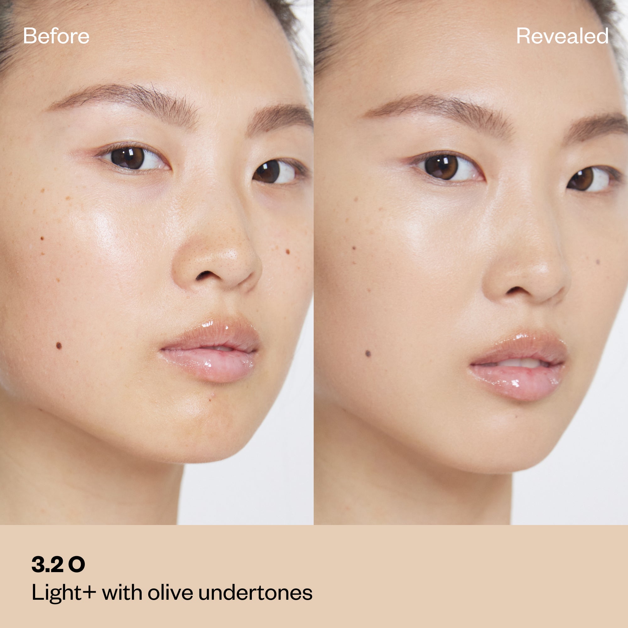 Kosas-Revealer Super Creamy + Brightening Concealer with Caffeine and Hyaluronic Acid-Makeup-1-BeforeandAfterCards_3.2-The Detox Market | 3.2 - Light with Neutral Olive Undertones