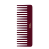Acetate Detangling Comb - Cherry Red
