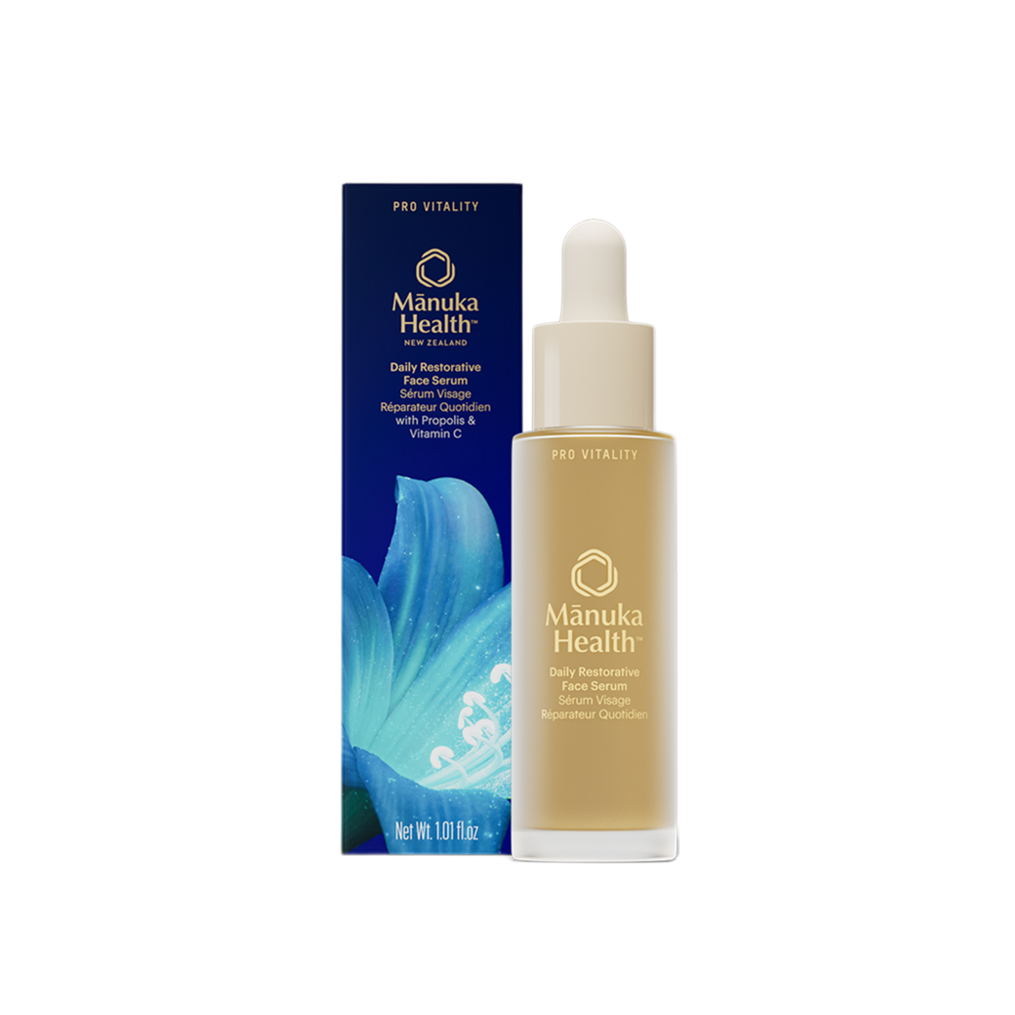 Pro Vitality Daily Restorative Face Serum With Propolis & Vitamin C