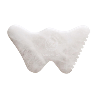 The Vitality Qi White Jade Gua Sha Sculpting Tool