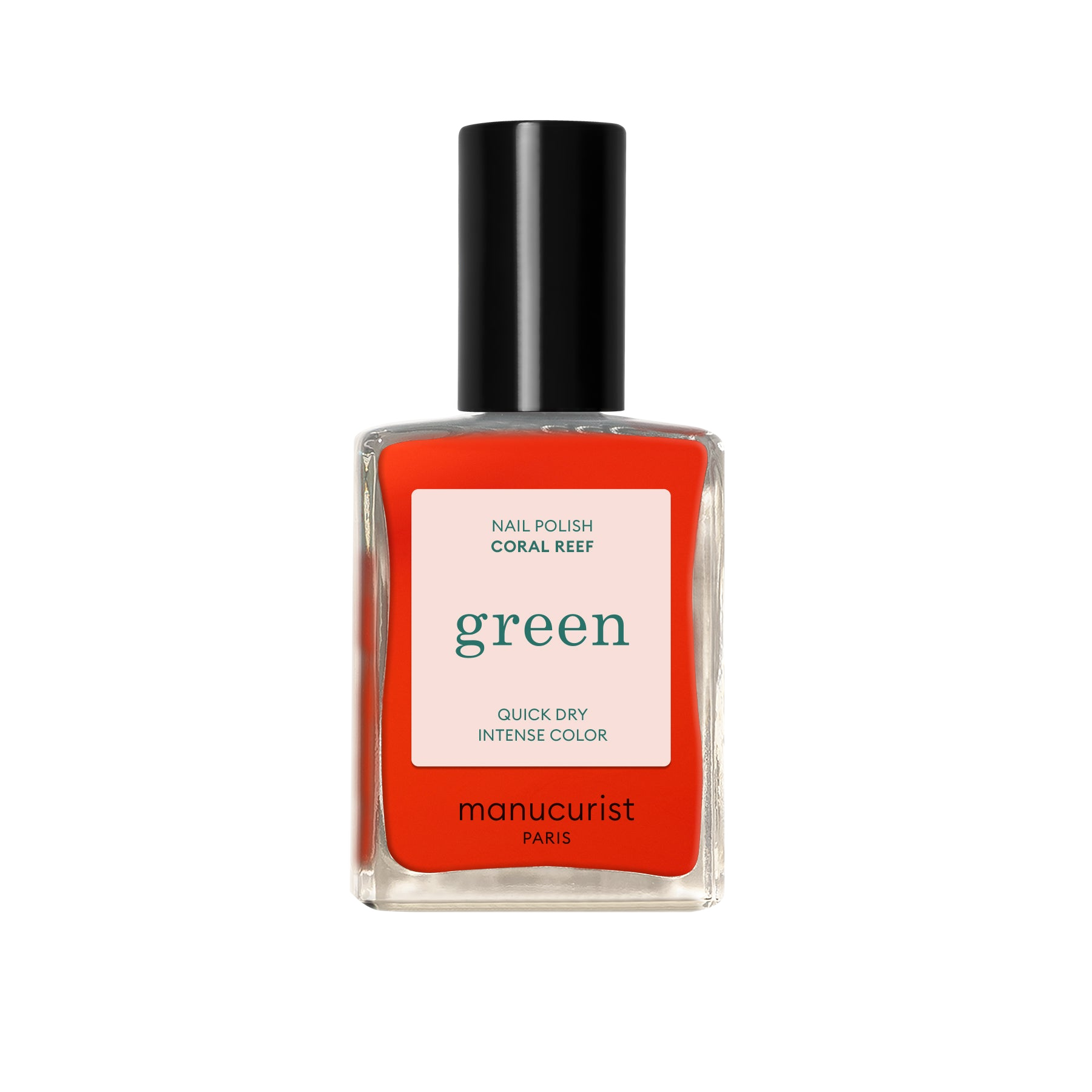 Green Nail Polish - Coral Reef