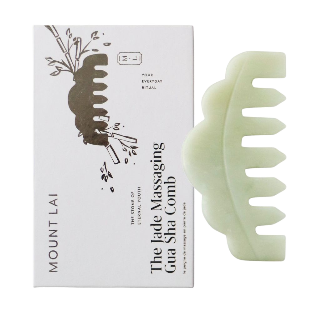 The Jade Massaging Gua Sha Comb