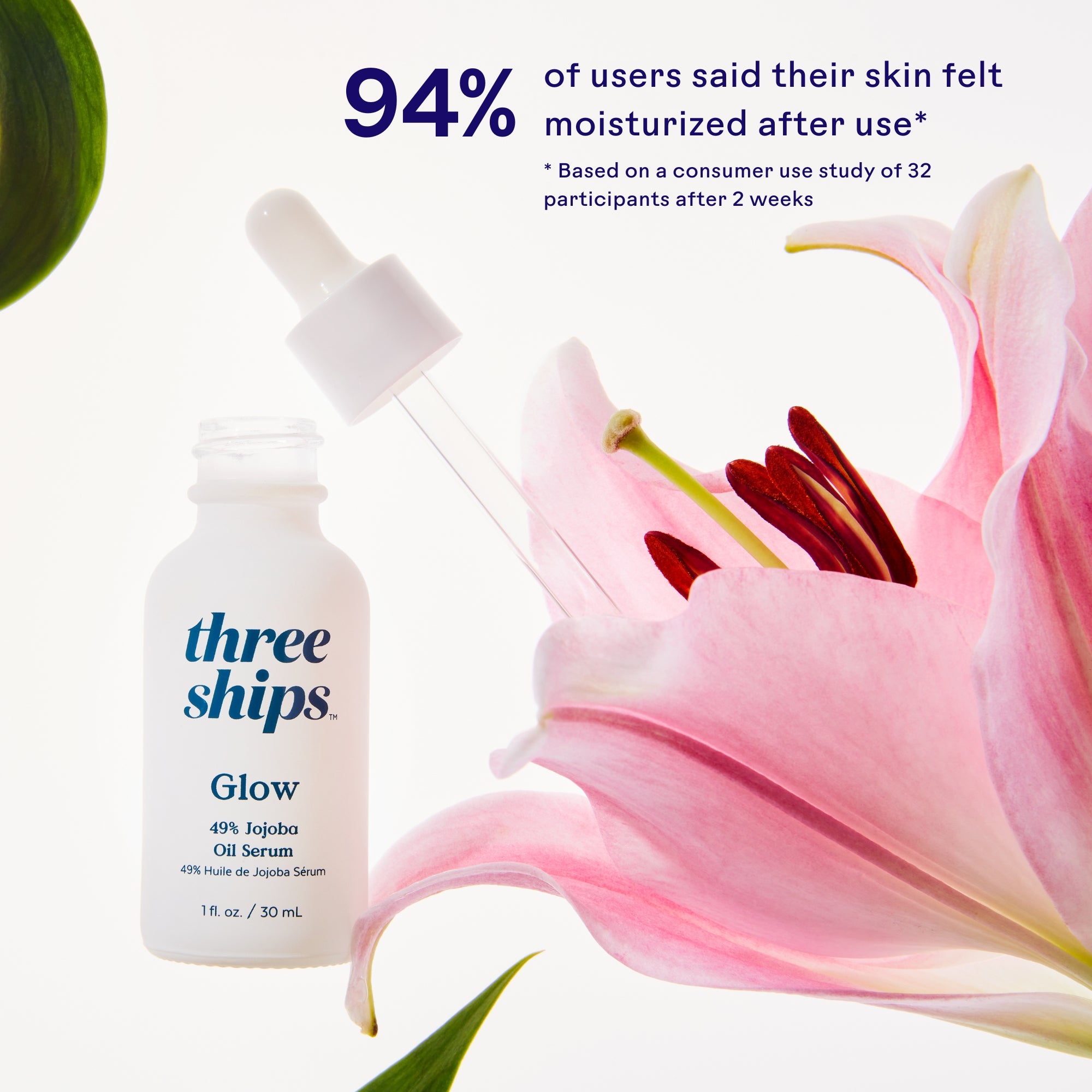 Three Ships-Glow 49% Jojoba Oil Serum-Skincare-628110639080_3_HeroClaim-The Detox Market | 