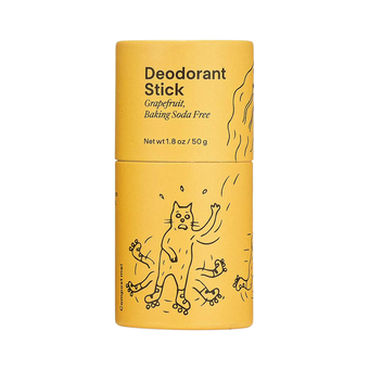 Grapefruit Baking Soda Free Deodorant Stick
