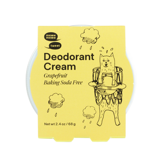 Baking Soda Free Grapefruit Deodorant Cream