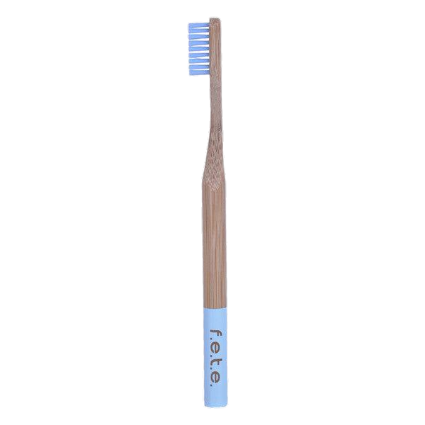 Bamboo Toothbrush - Light Blue Soft