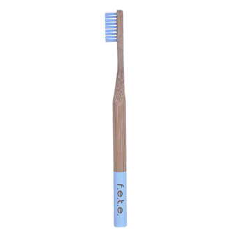 Bamboo Toothbrush - Light Blue Soft