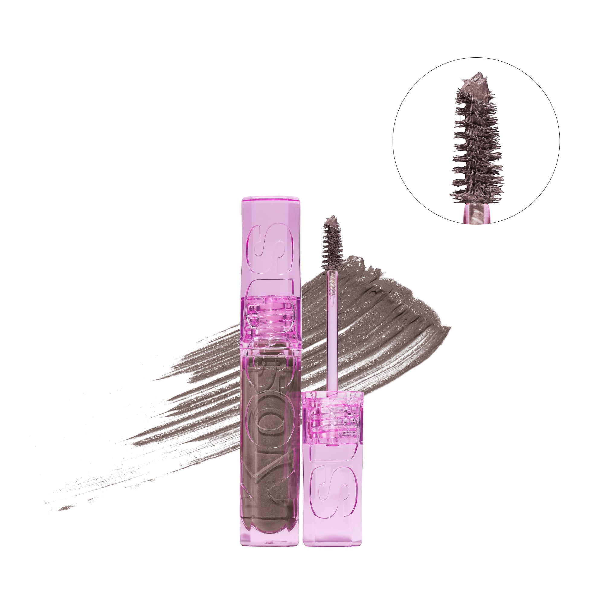 Kosas-Air Brow Tinted Volumizing Treatment Gel-Makeup-AIRBROWTINTED_GREY_SMUDGE-The Detox Market | Grey