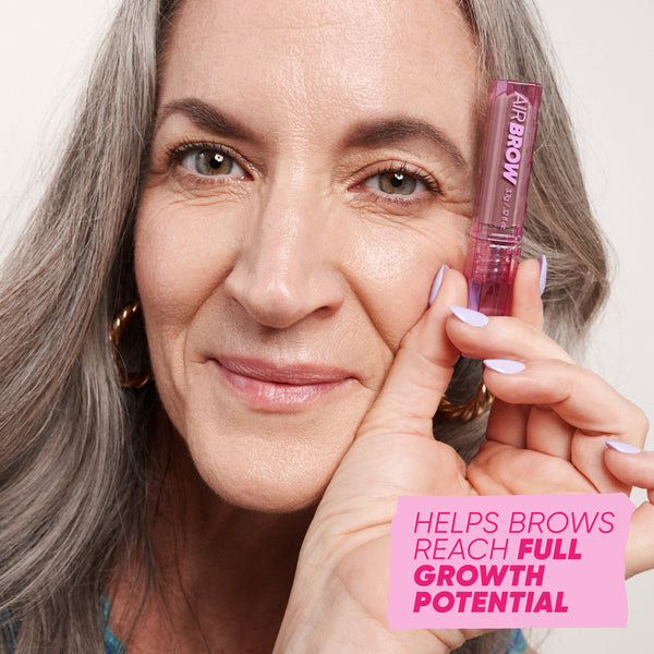 Kosas-Air Brow Tinted Volumizing Treatment Gel-Makeup-AIRBROW_Tinted_PDP_NA_ProductPlay_Grey_2.2025-The Detox Market | Grey