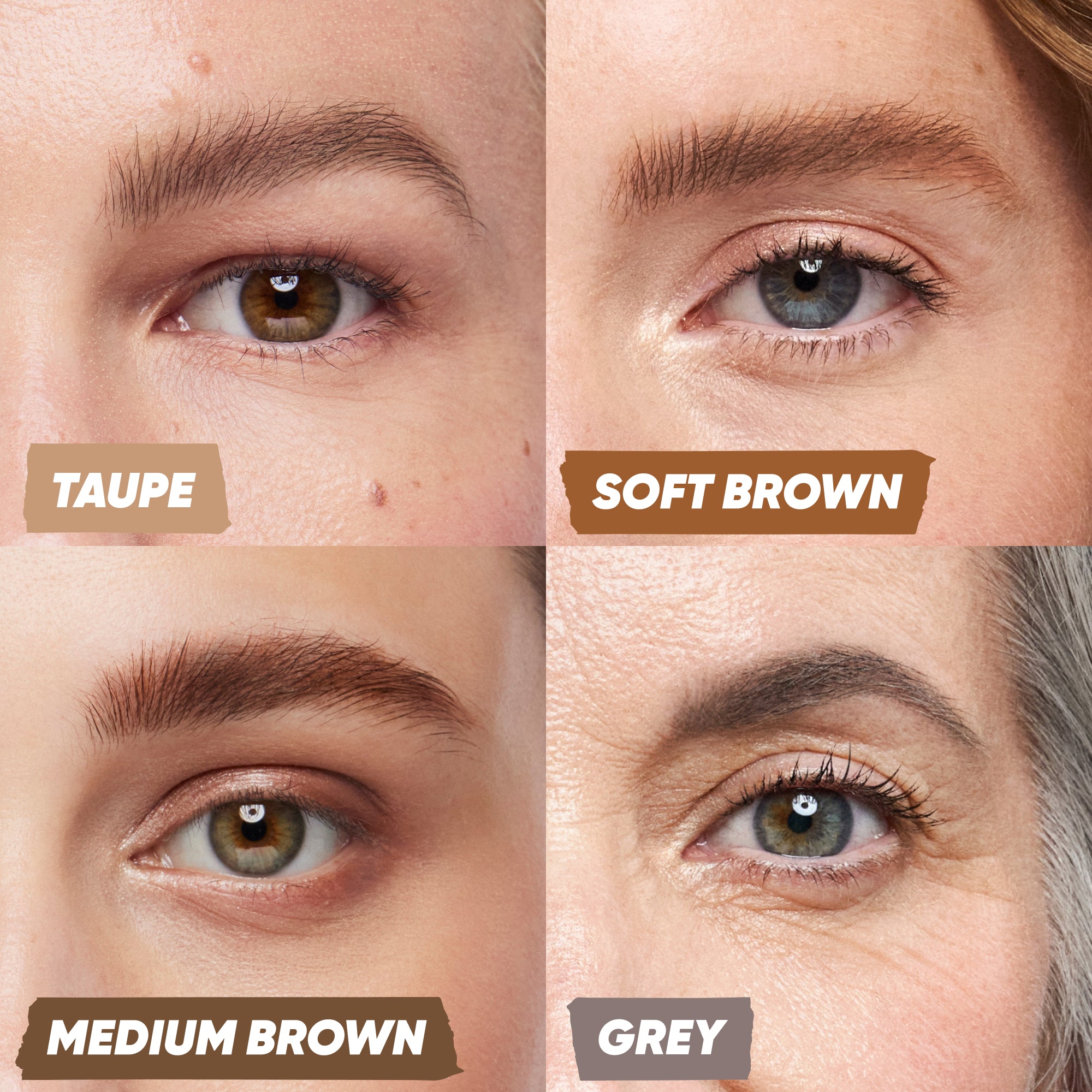 Kosas-Air Brow Tinted Volumizing Treatment Gel-Makeup-AIRBROW_Tinted_PDP_NA_ShadeGrid_SOFTBROWN_2.2025-The Detox Market | Soft Brown - Light brown/dark blonde