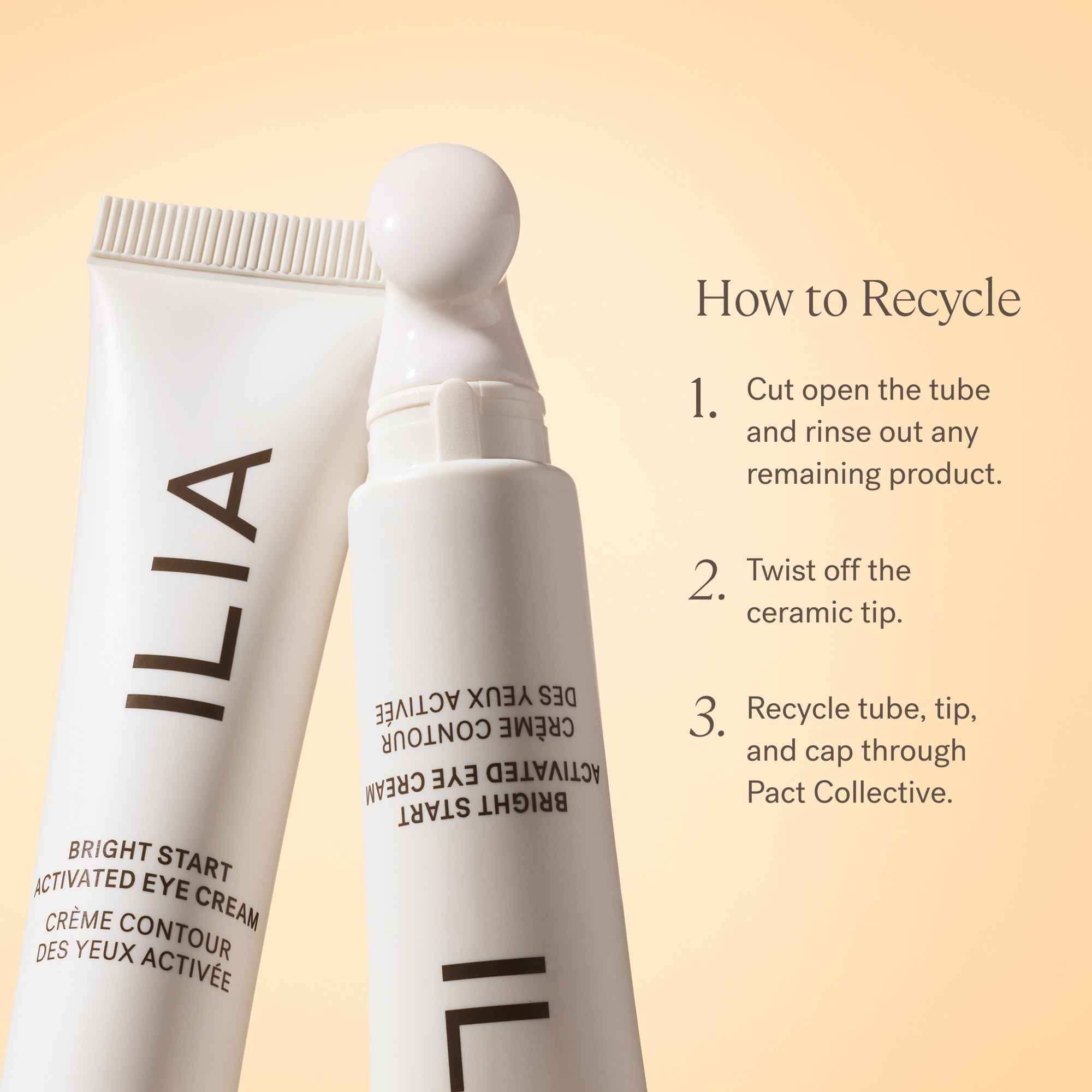 ILIA-Bright Start Activated Eye Cream-Skincare-BrightStartSustainability-The Detox Market | 