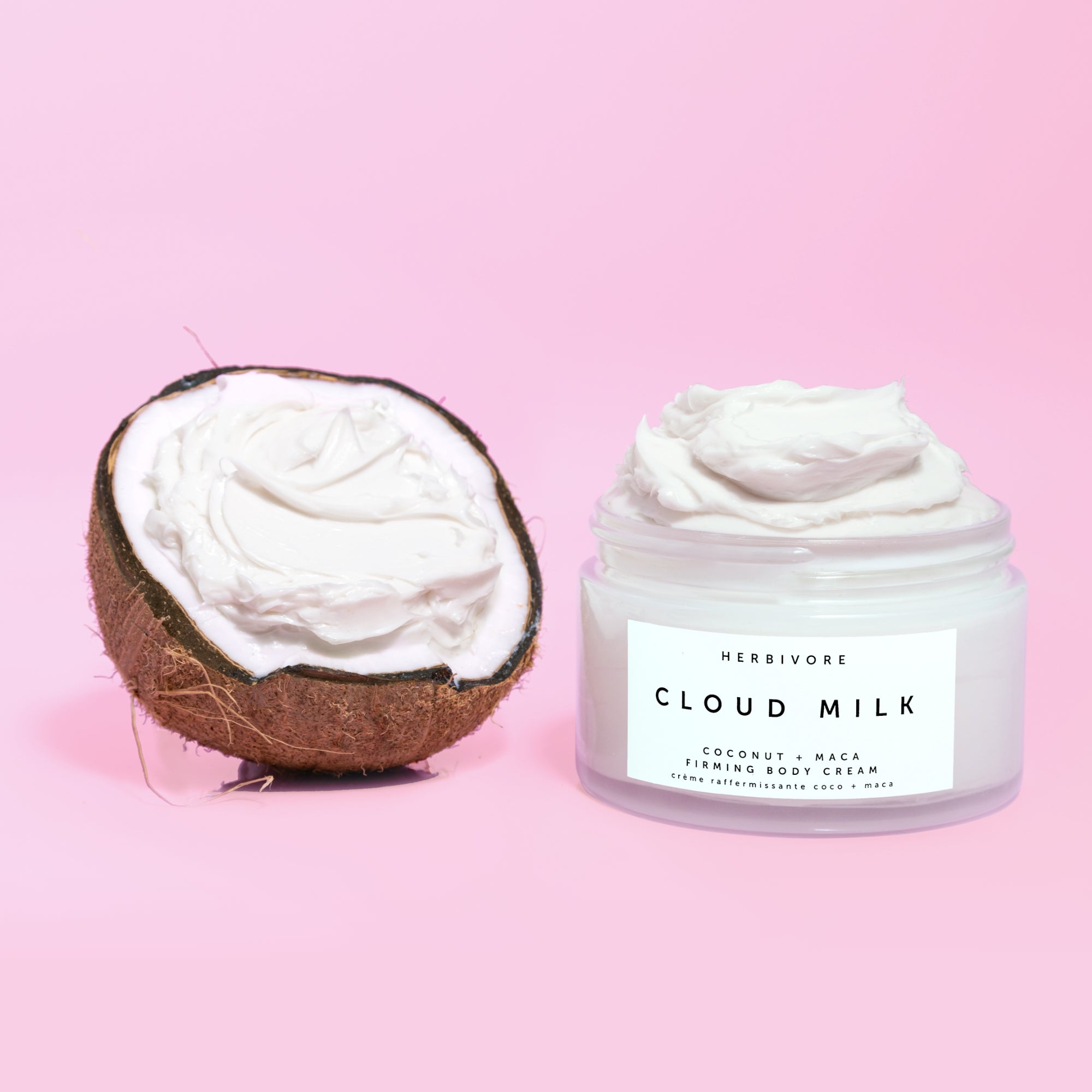 Herbivore-Cloud Milk Coconut + Maca Firming Body Cream-Body-CloudMilklifestyle1-The Detox Market | 