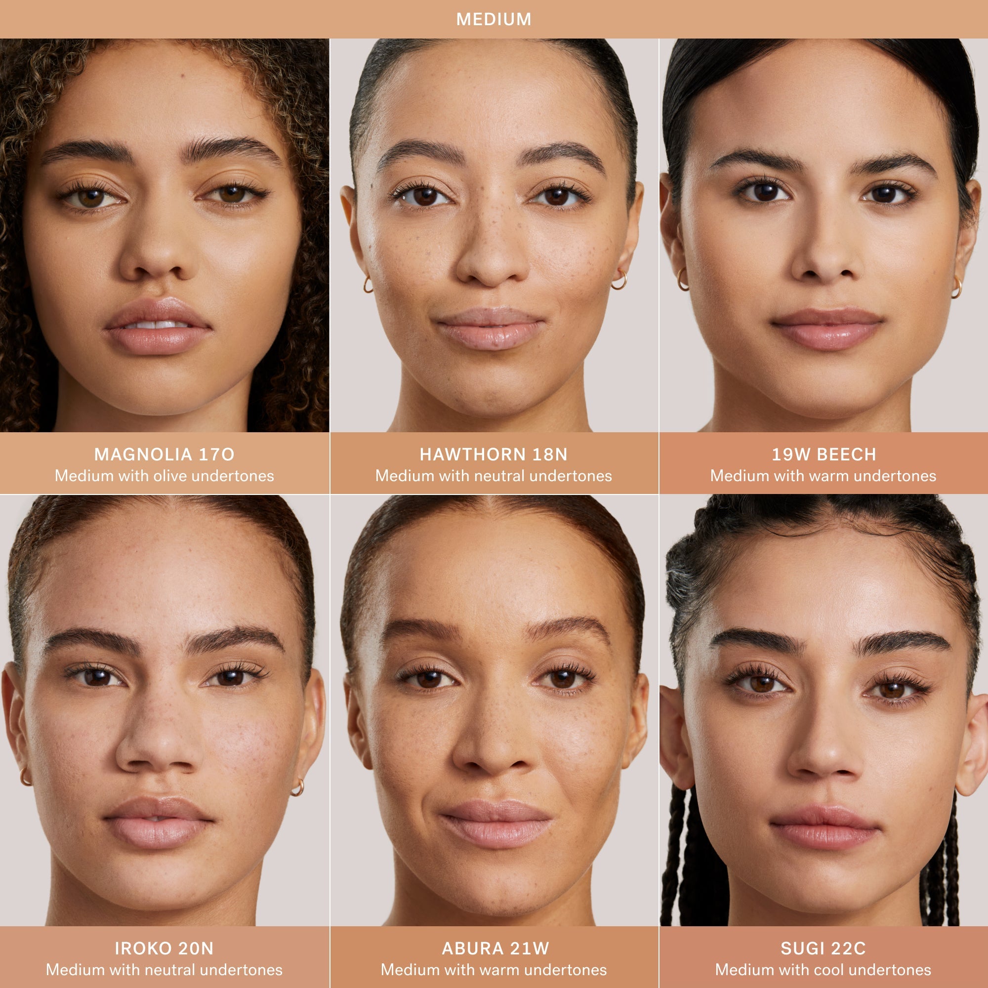 ILIA-Skin Rewind Complexion Stick-Makeup-ComplexionStick_ShadeComparisonGrid_Medium_2000x2000_cd840ab5-6f2f-4145-a2e0-c382eadbfa9f-The Detox Market | Always