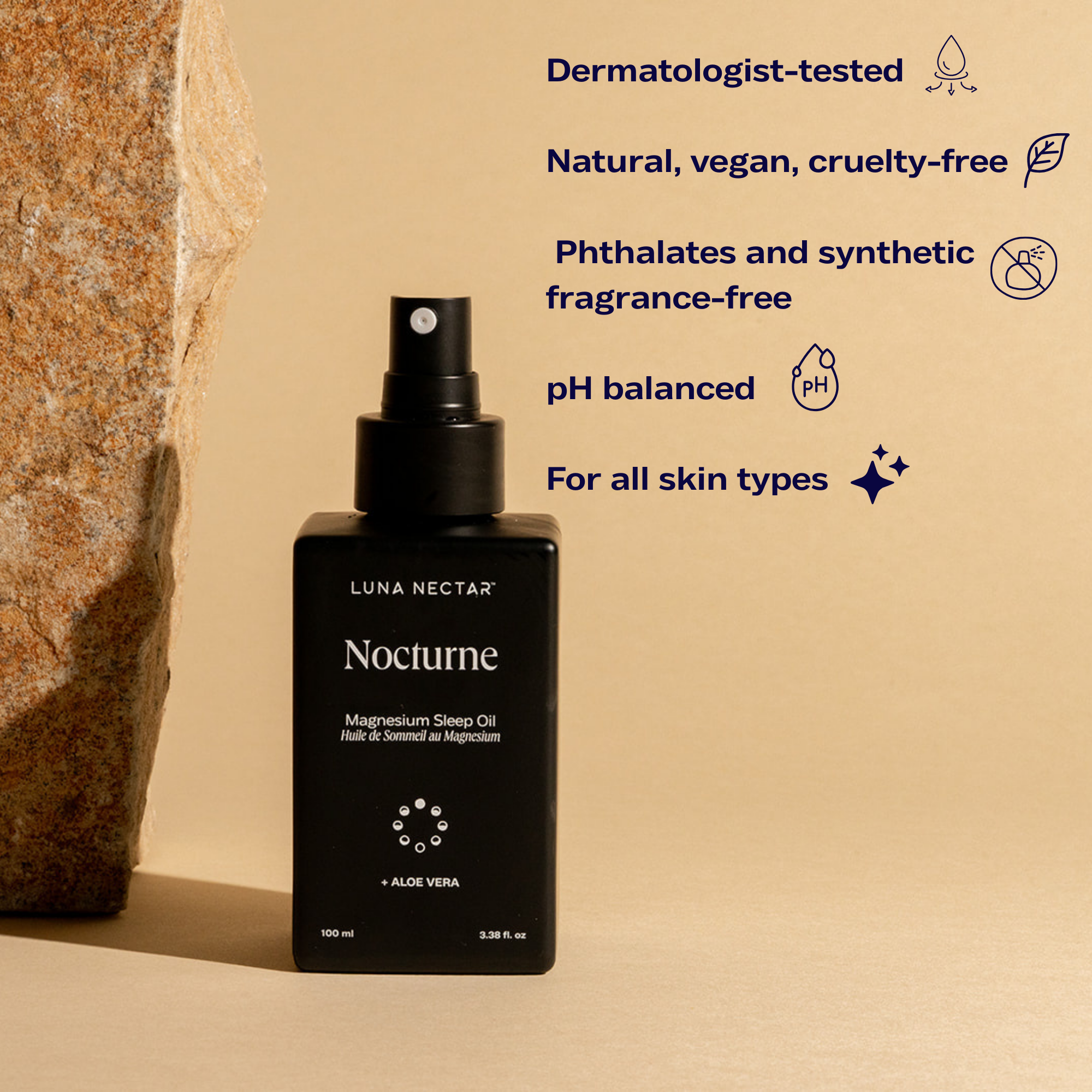 Luna Nectar-Nocturne Magnesium Sleep Oil-Wellness-D.R003-The Detox Market | 