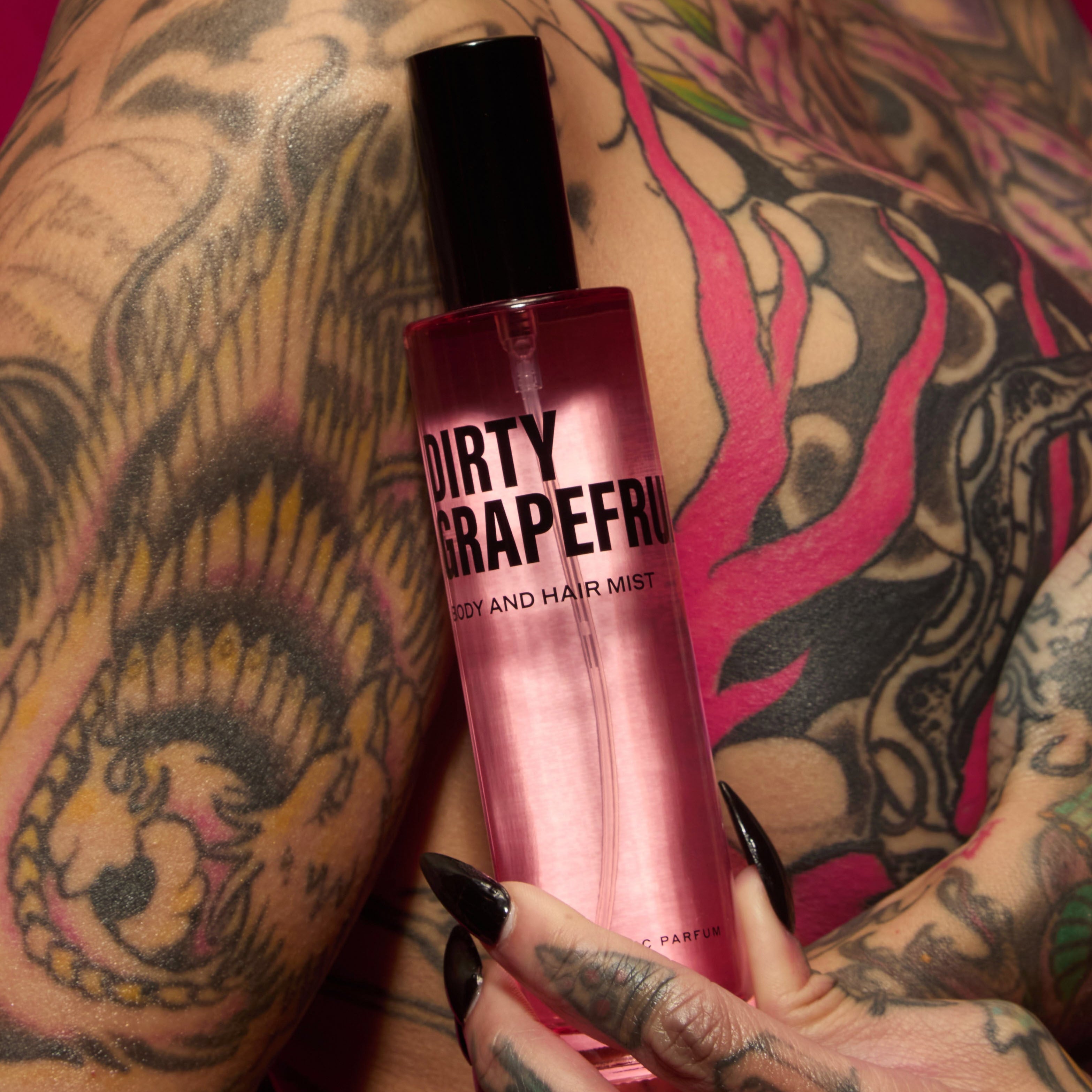 Heretic Parfum-Dirty Grapefruit Body Mist-Fragrance-Dirty-Grapefruit-Close-2-The Detox Market | 
