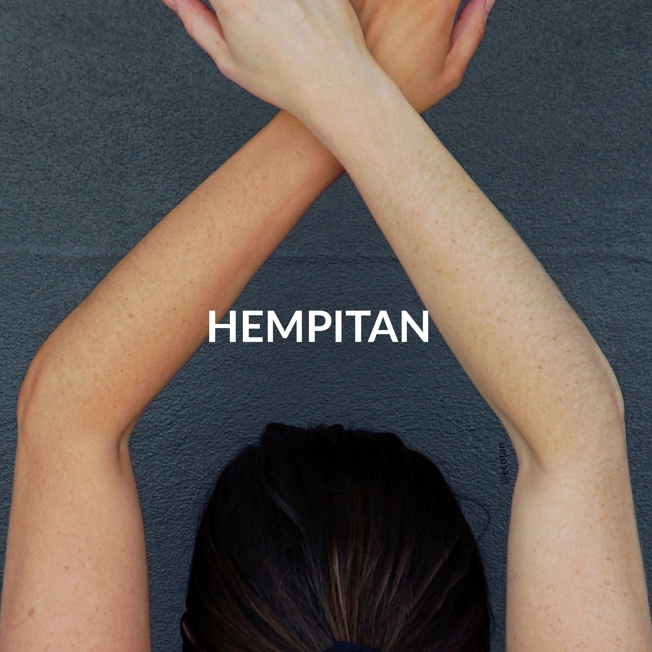 Eco Tan-Hempitan-Sun Care-ET_EBSD_Hempitan_OneArm_Comparison_Emily_Square-The Detox Market | 