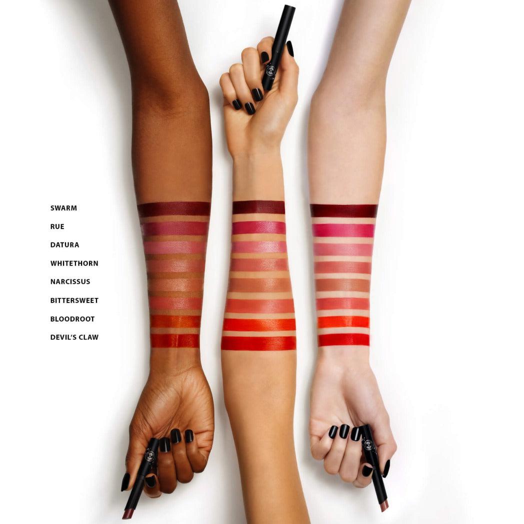 Enchanted Lip Sheer - Makeup - Rituel de Fille - Enchanted-Lip-Sheer-Arm-Swatchhighresretailassortment_1 - The Detox Market | Always