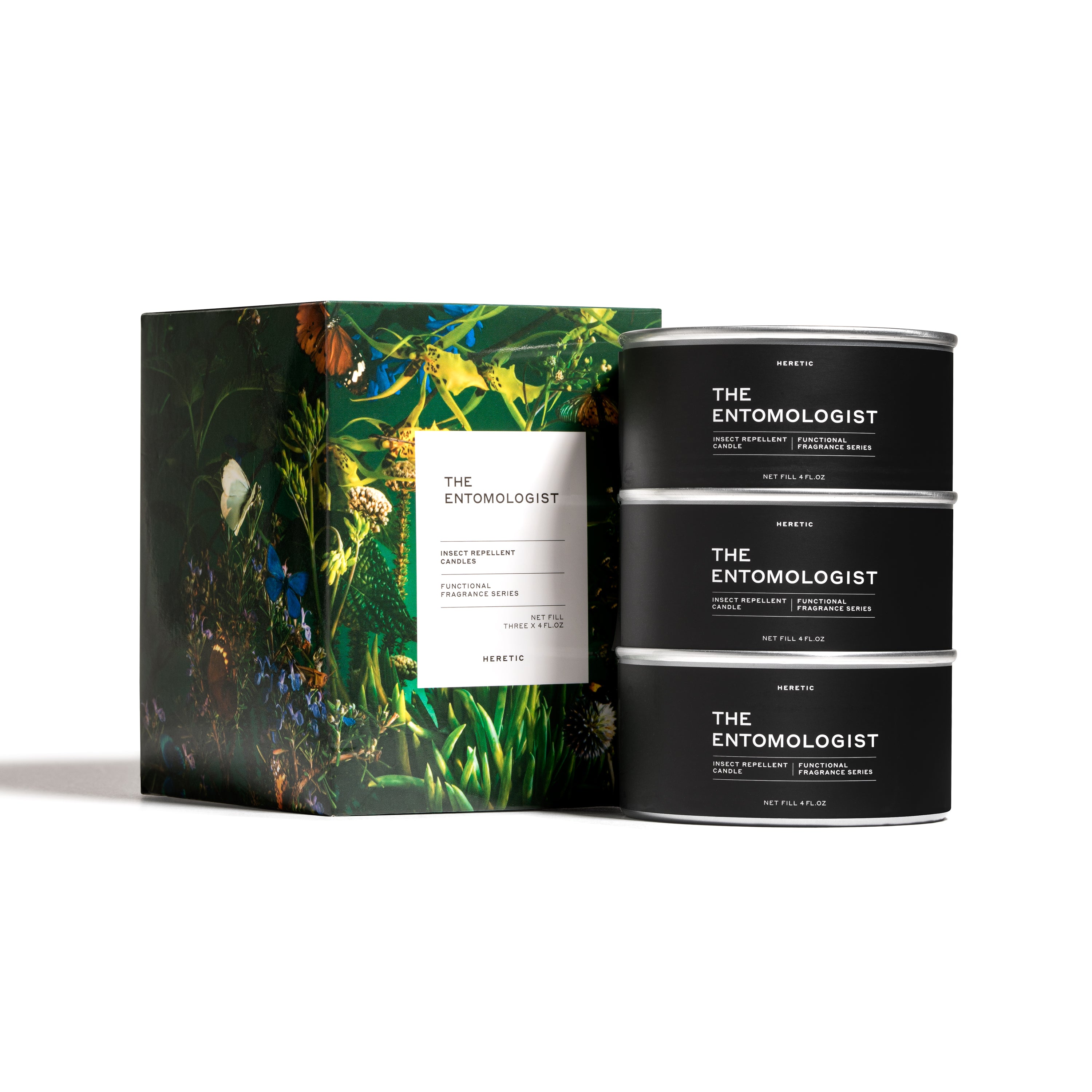 Heretic Parfum-The Entomologist Candle Set-Home-Entomologist-Candle-Set-Box-The Detox Market | 