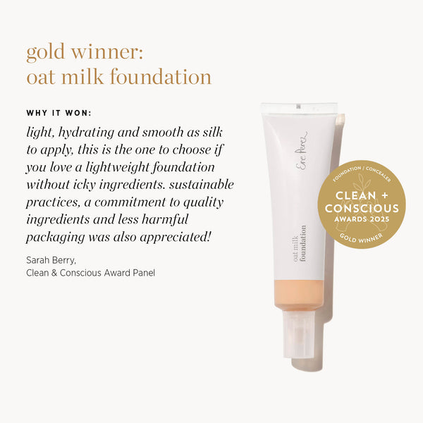 Ere Perez-Oat Milk Foundation-Makeup-ErePerez-OatMilkFoundation-CleanConscious2025-Square5-The Detox Market | Always