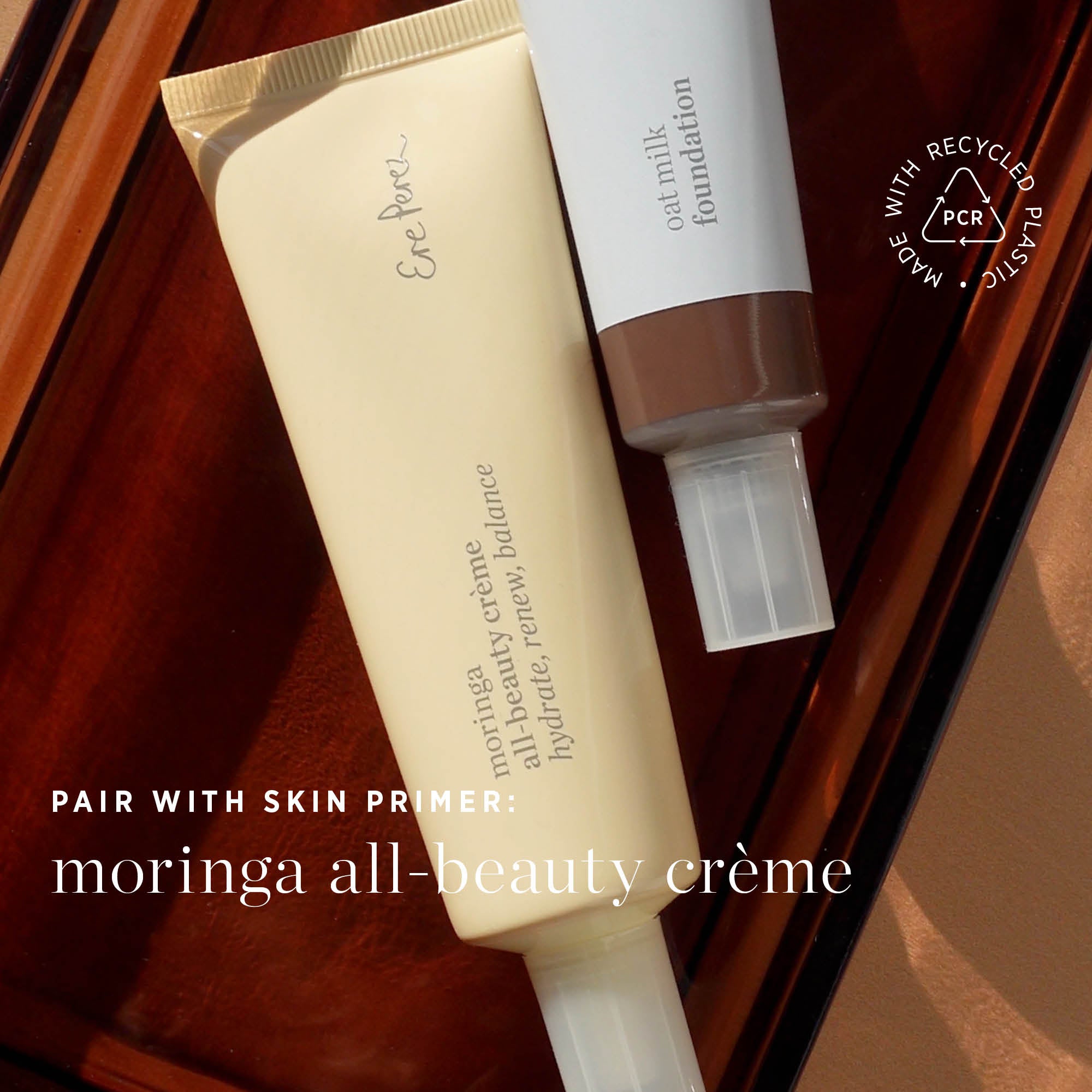 Ere Perez-Oat Milk Foundation-Makeup-ErePerez-OatMilkFoundation-ProductBenefits-SQ-200016-The Detox Market | Caramel - warm golden