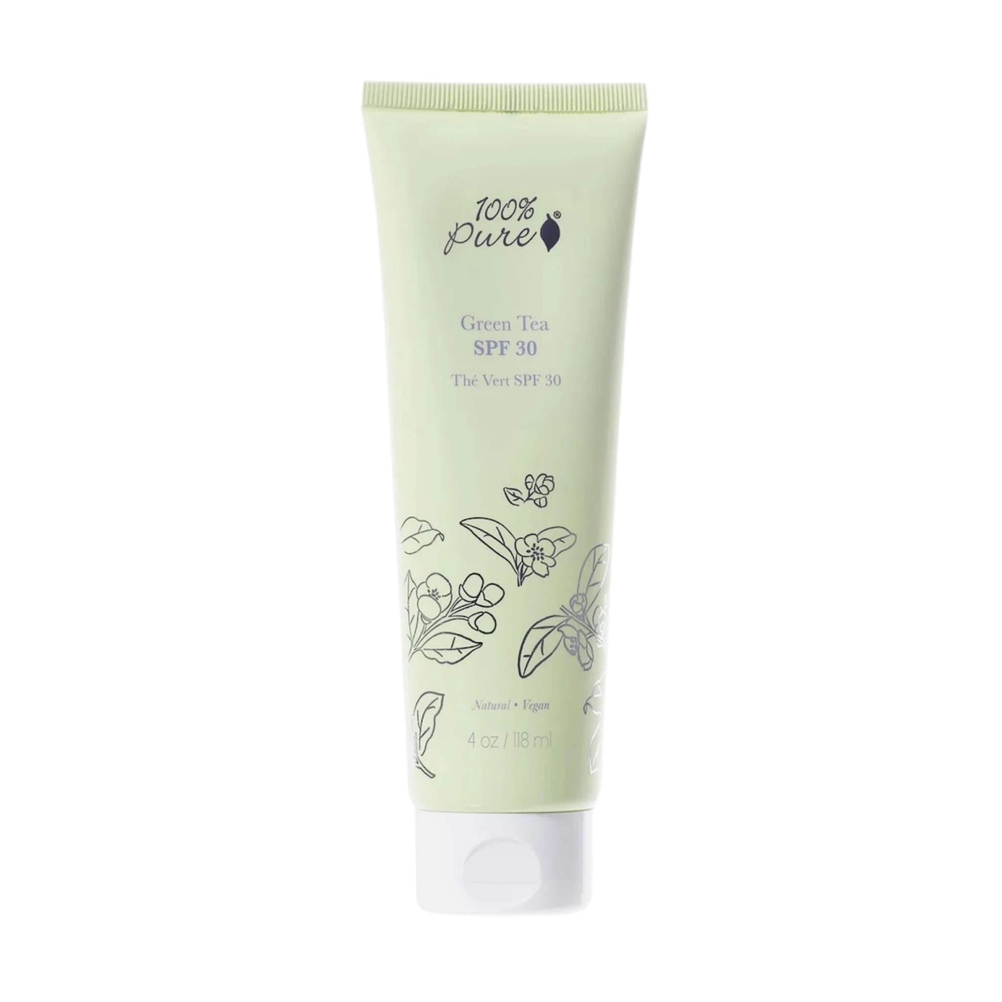 100% Pure-Green Tea Spf 30-Sun Care-GreenTeaSpf30-The Detox Market | 