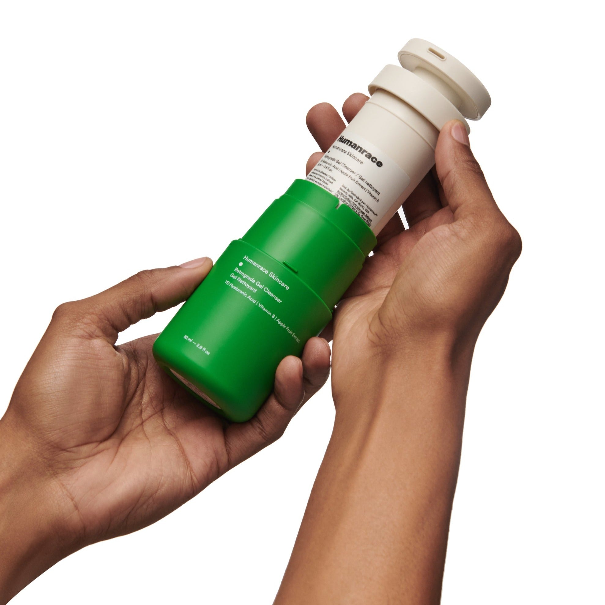 Humanrace-Retrograde Gel Cleanser-Skincare-HUMANRACE_WHOLESALE_GEL_CLEANSER_PRODUCT_HAND_1916-The Detox Market | 