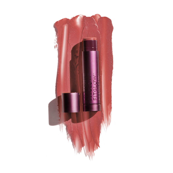 Fitglow Beauty-Cloud Collagen Lipstick + Cheek Matte Balm-Makeup-CloudCollagenLipstickBalm_calla_tube_B2B-The Detox Market | Calla - soft matte beige nude pink