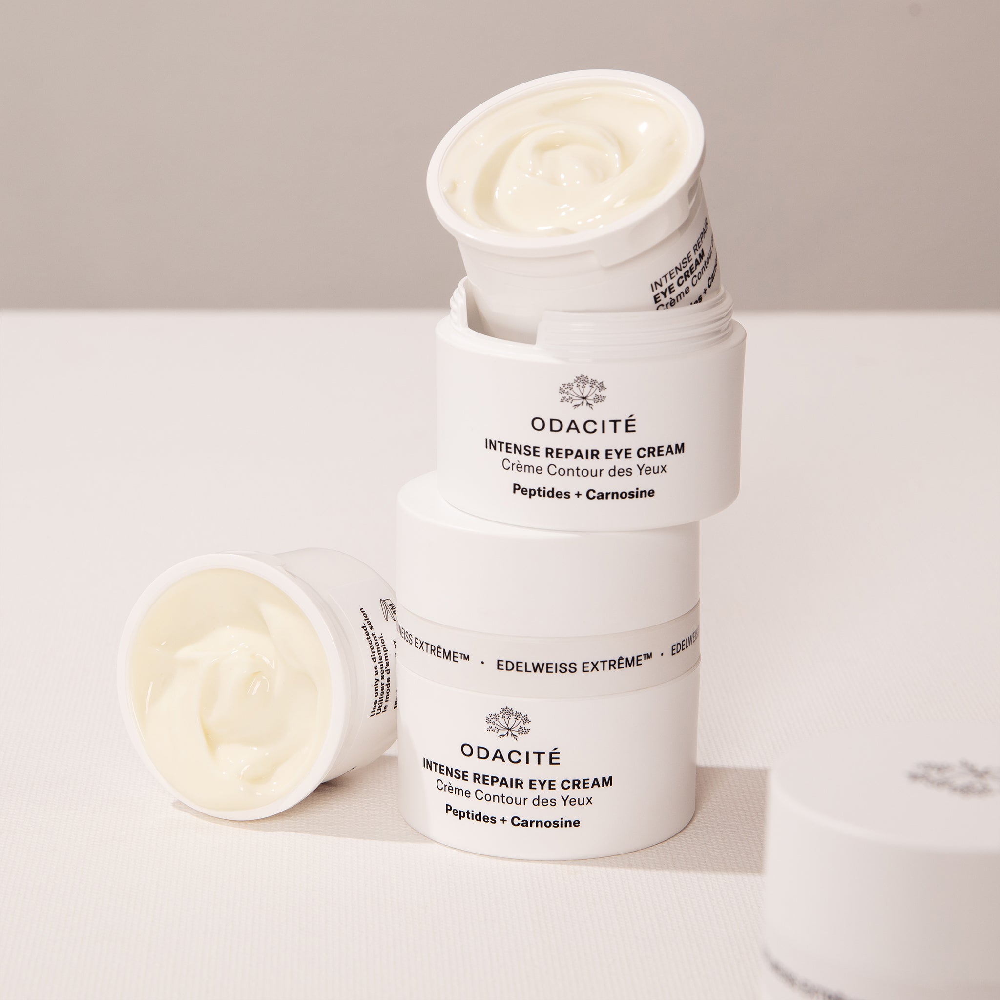 Odacite-Edelweiss Extrême™ Intense Repair Eye Cream-Skincare-IntenseEyeRepair_Refill_Lifestyle1-The Detox Market | 
