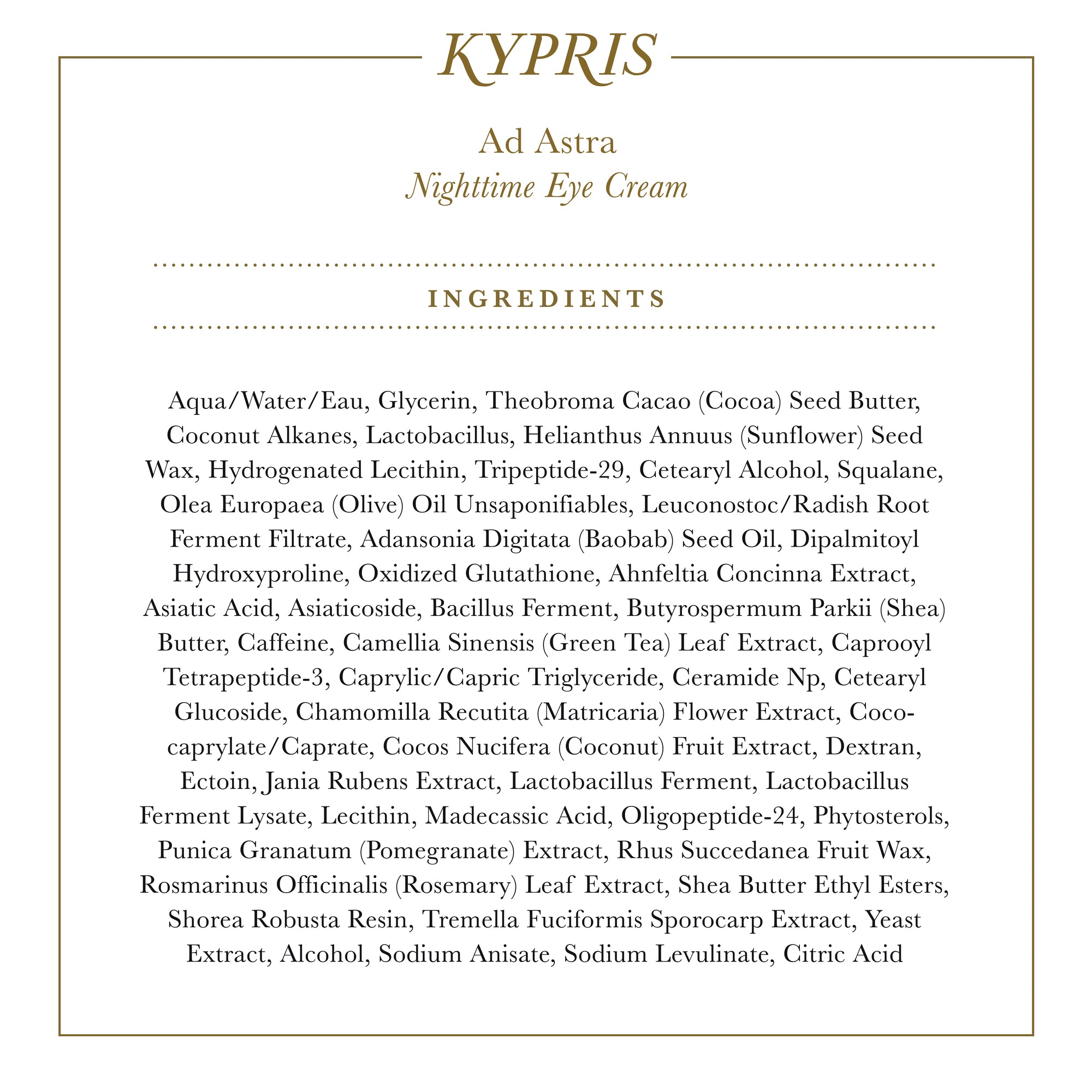 KYPRIS Beauty-Ad Astra: Nighttime Eye Cream Emulsion-Skincare-KYPRIS_ImageWithIngredients_AdAstra_GS5_6-The Detox Market | 