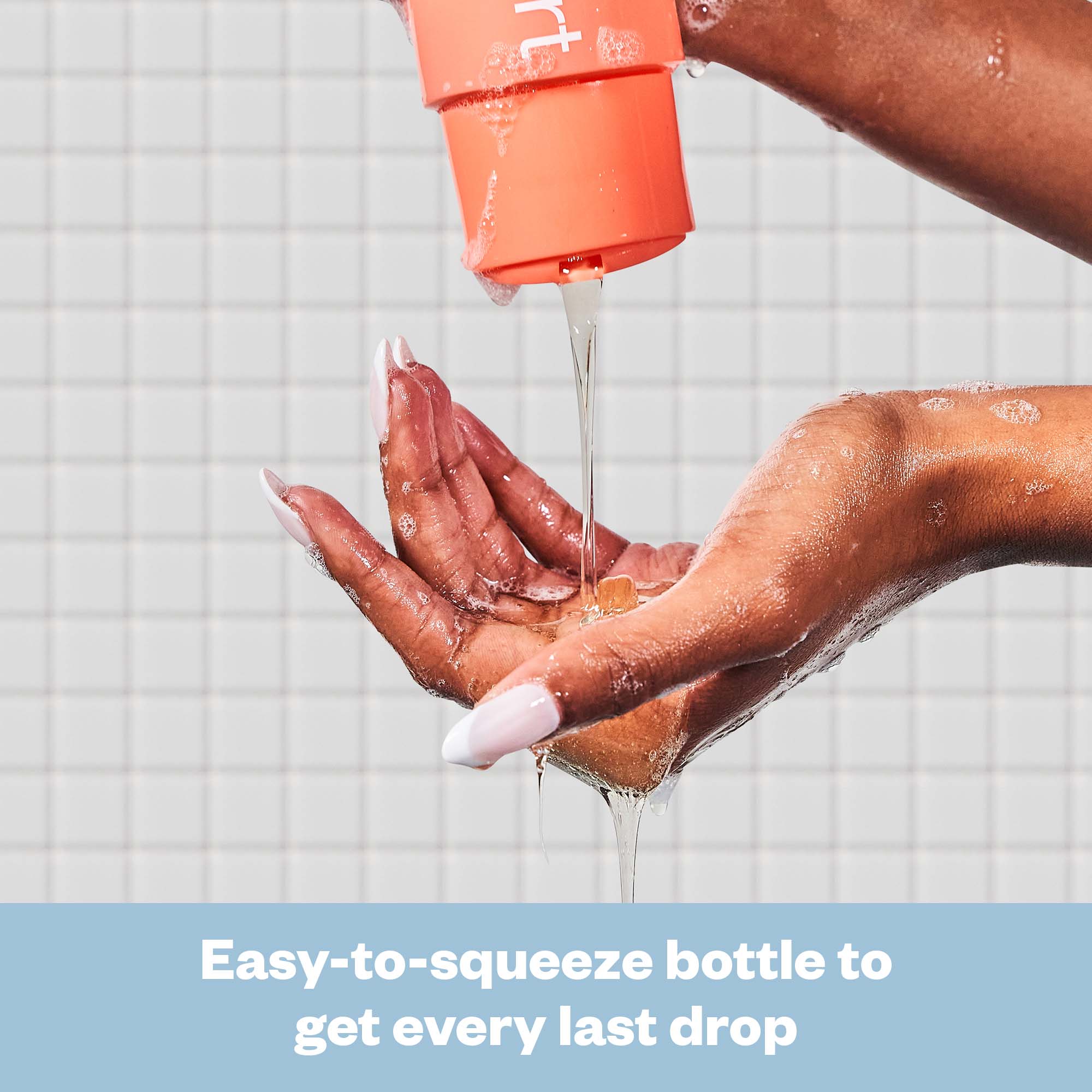 Kosas-Good Body Skin AHA + Enzyme Exfoliating Body Wash-Body-Kosasport_GoodBodySkin23_JuicyClean_PDP_05_Squeeze-The Detox Market | 