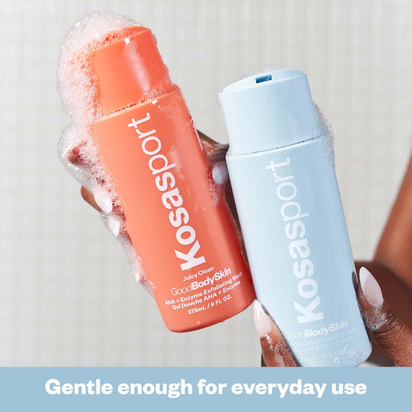 Kosas-Good Body Skin AHA + Enzyme Exfoliating Body Wash-Body-Kosasport_GoodBodySkin23_JuicyClean_PDP_08_EveryDay-The Detox Market | 