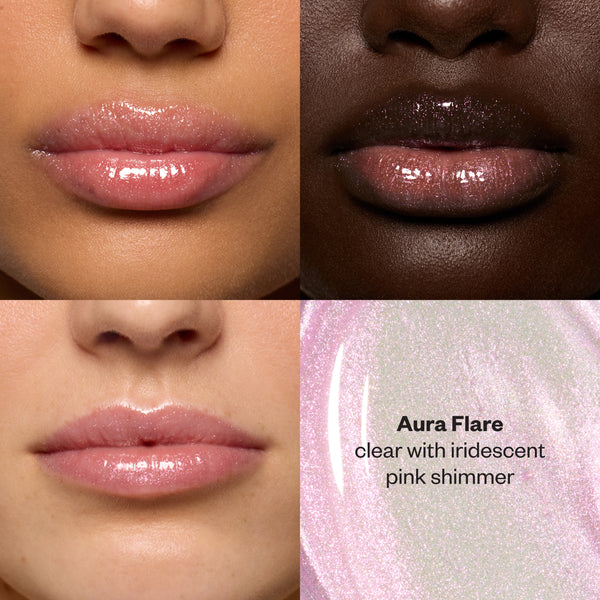 Kosas-Lip Pulse Glassy Lip Plumper-Makeup-LIPPULSE_SHADEGRID_AURAFLARE-The Detox Market | 