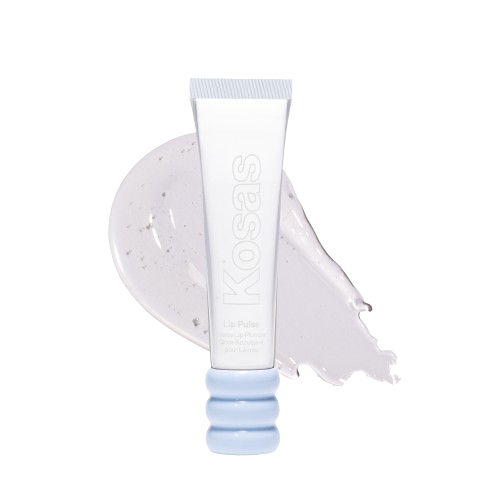 Kosas-Lip Pulse Glassy Lip Plumper-Makeup-LIPPULSE_Unspoken_withSmudge_1-The Detox Market | Unspoken - Clear