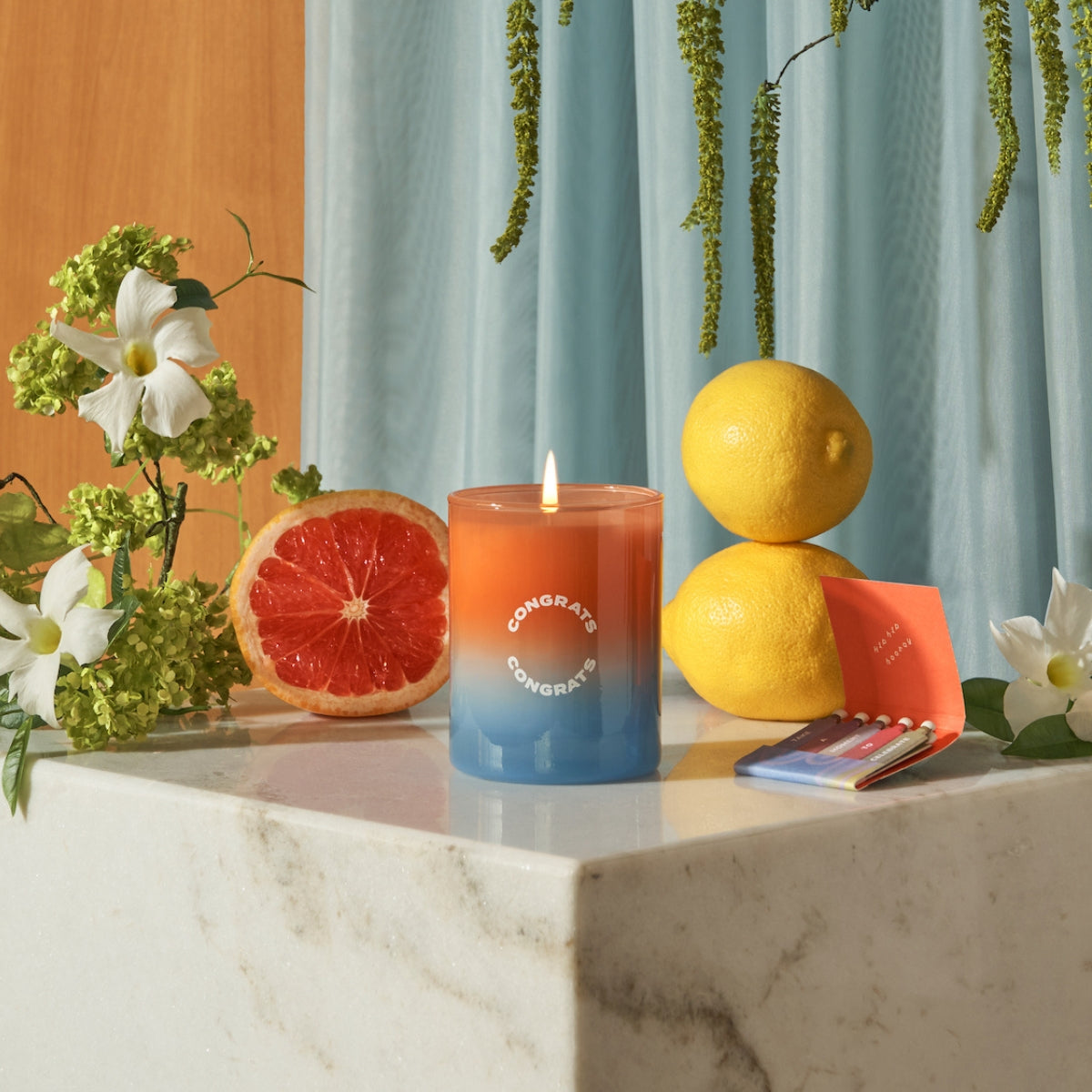 Lohn-CONGRATS Candle - Grapefruit & Neroli-Home-LOHNCongratsLifestyleSquare-The Detox Market | 