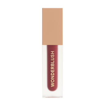 Wonderblush-La Laque Tinted Lip Oil-Makeup-LaLaque-ProductCloseCap-Bordeaux-The Detox Market | 