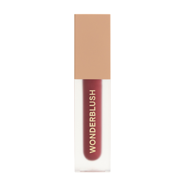 Wonderblush-La Laque Tinted Lip Oil-Makeup-LaLaque-ProductCloseCap-Bordeaux-The Detox Market | 