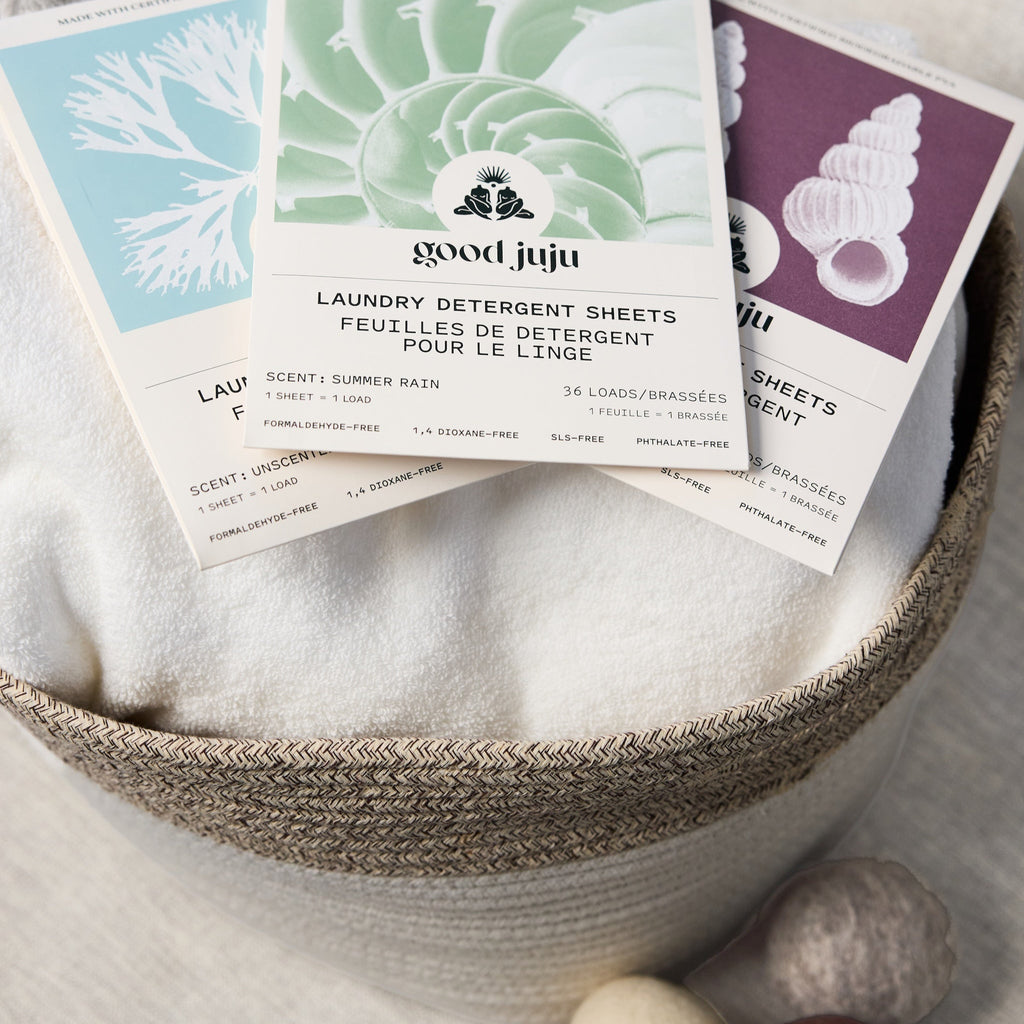 Good Juju-Good Juju Laundry Detergent Strips-Home-Laundry3packinbasket-The Detox Market | 