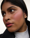 Wonderblush-Le Rouge Lipstick-Makeup-LeRouge-ModelDarkSkin-Grenadine-The Detox Market | 
