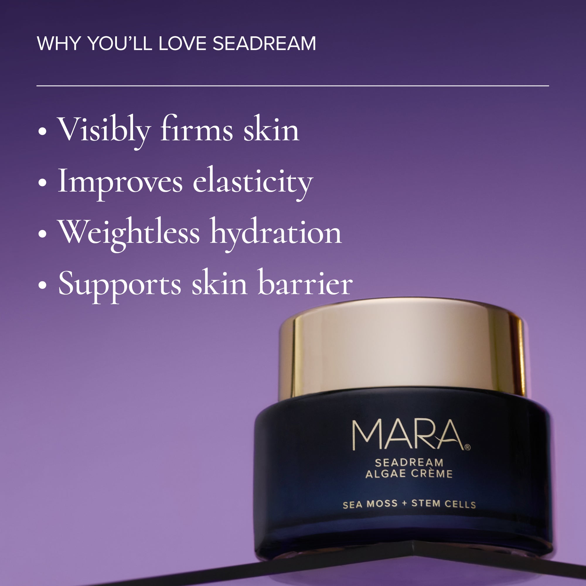MARA-Sea Moss + Stem Cells Seadream Firming Algae Créme-Skincare-MARA-SDAC-50_5_7e098a34-575d-40fe-8c33-94a8cff59692-The Detox Market | 