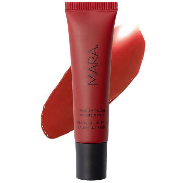 MARA-Algae + Moringa Sea Silk Lip Balm-Skincare-MARA-SSLB-ROUGE_1-The Detox Market | Toasty Rouge