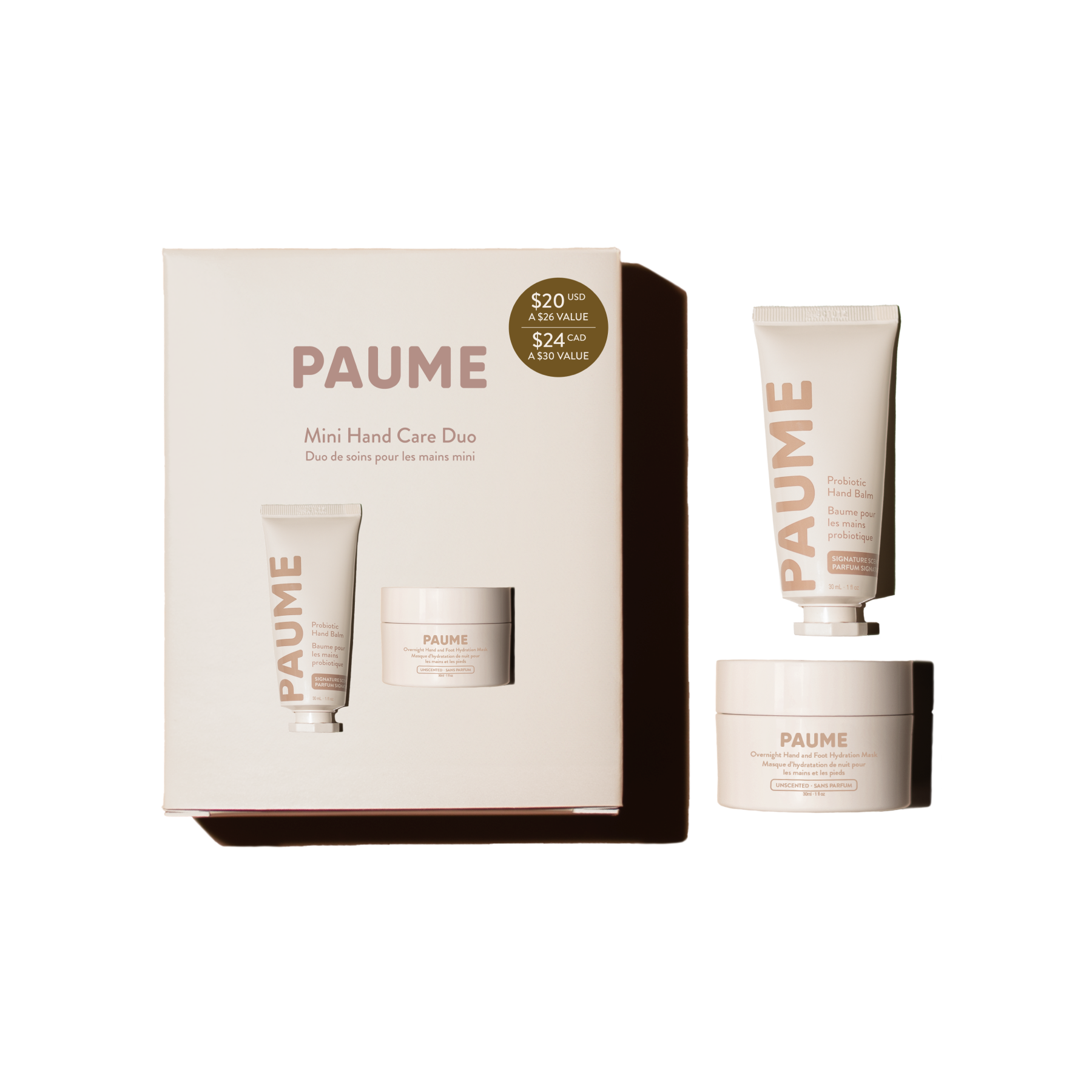 PAUME-Mini Hand Care Duo-Body-MINIDUO_PRODUCTS-The Detox Market | 