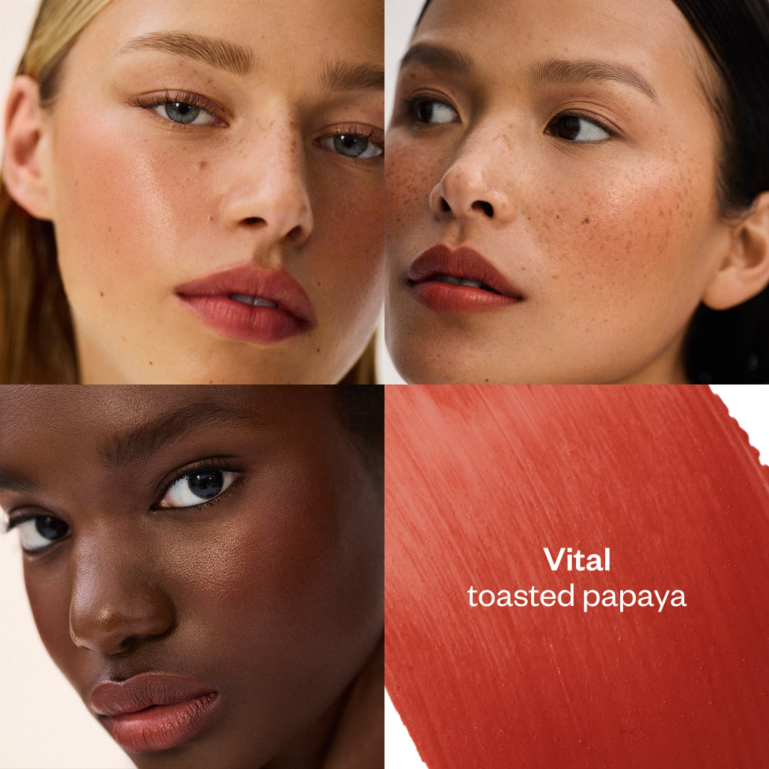 Kosas-Impressionist Multistick Cream Cheek + Lip Color-Makeup-MULTISTICK_VITAL_GRID-The Detox Market | Vital - Toasted Papaya