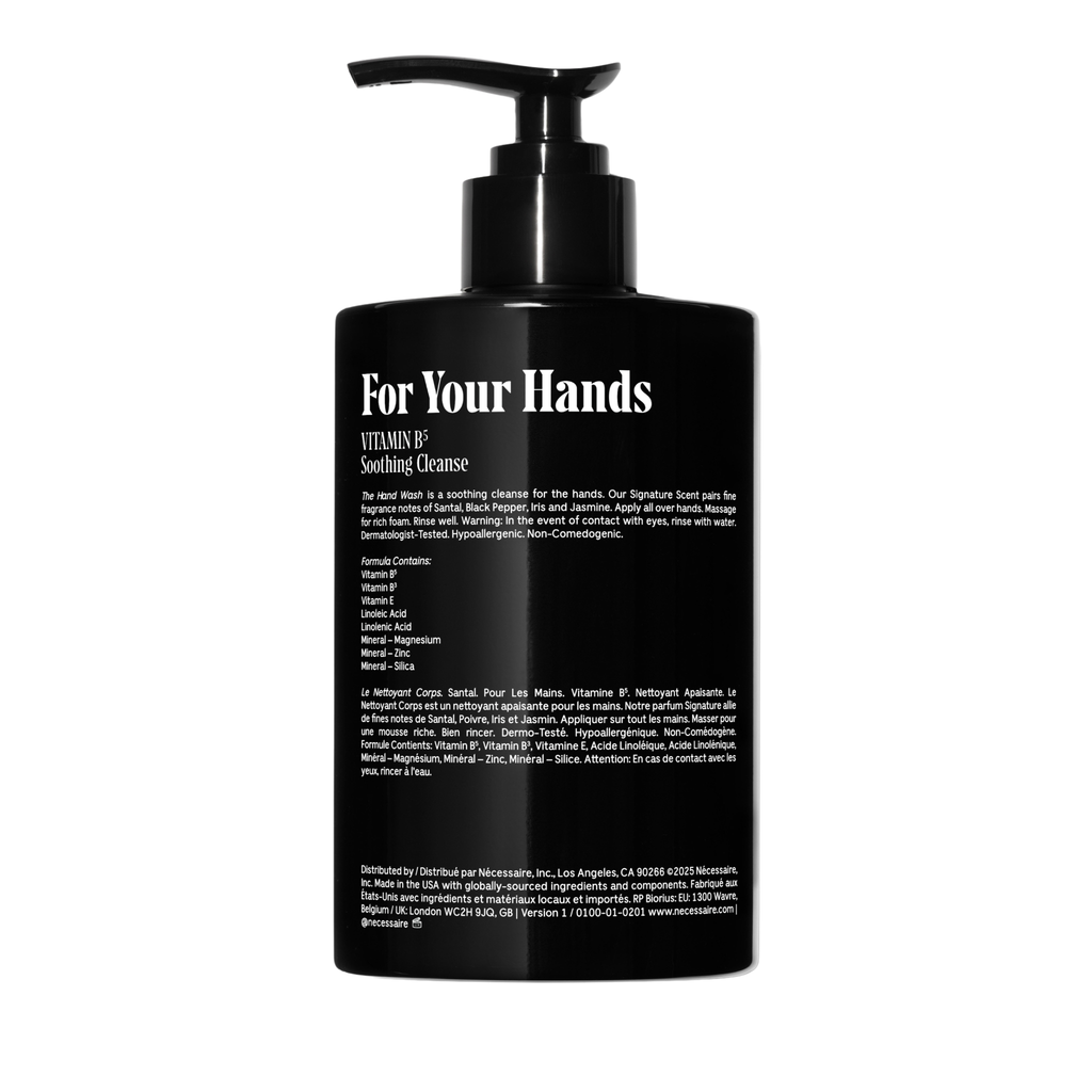 Necessaire-The Hand Wash Santal-Body-Necessaire-HandWash-SantalBackshot-The Detox Market | 