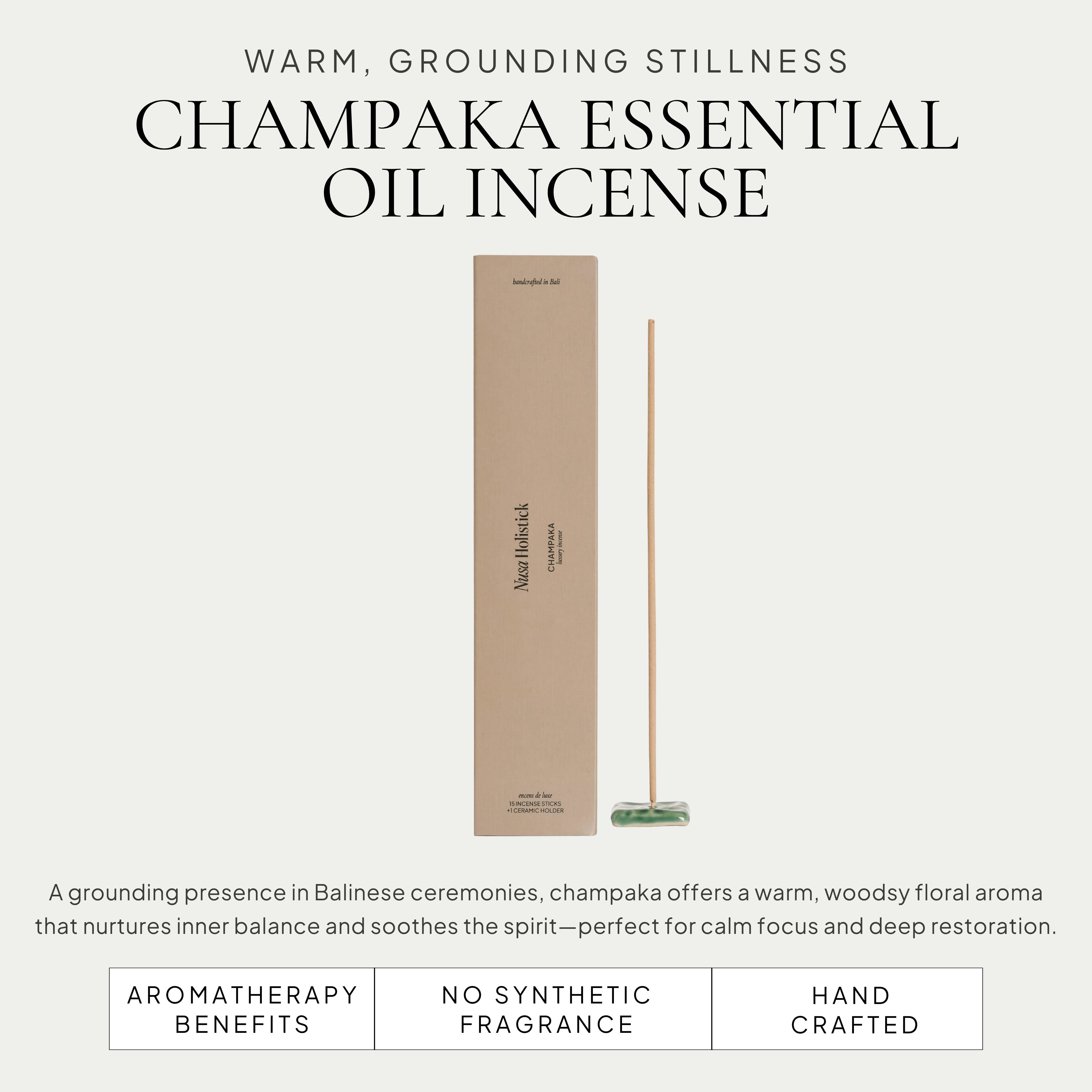 Nusa Holistick-Champaka Essential Oil Incense-Home-NusaHolistickChampakaIncense3-The Detox Market | 