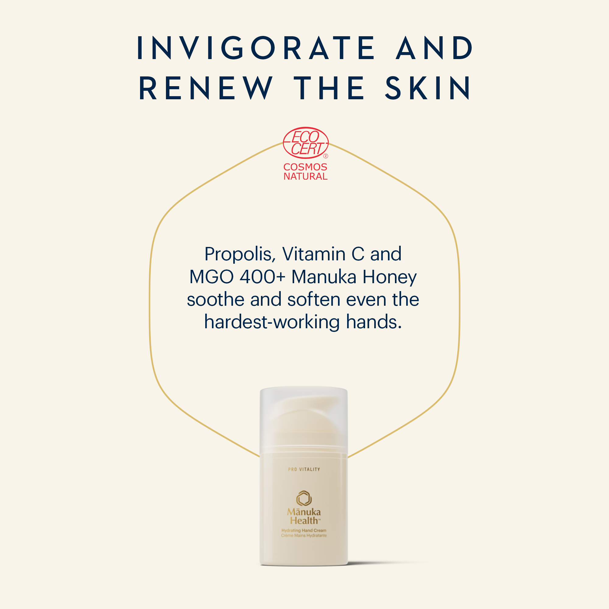 Mānuka Health-Pro Vitality Daily Restorative Hand Cream, 50Ml-Skincare-PT01-The Detox Market | 